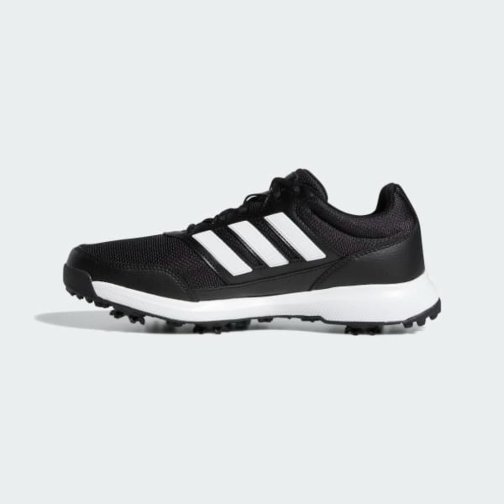 Adidas Tech Response 2.0 Mens Wide Fit Golf Shoe Black White EE9419 NEW Multi Sz - Picture 4 of 10